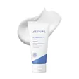 White AESTURA ATOBARRIER365 Cream tube (Korean-market DermaON label) standing in front of a swirl of white cream on a white background.